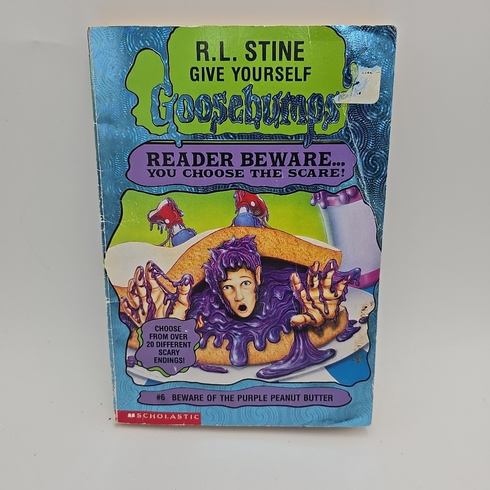 Give Yourself Goosebumps #6 Beware Of The Purple Peanut Butter